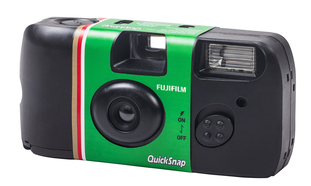 Fujifilm - QuickSnap Flash 400 Single-Use Camera with Flash