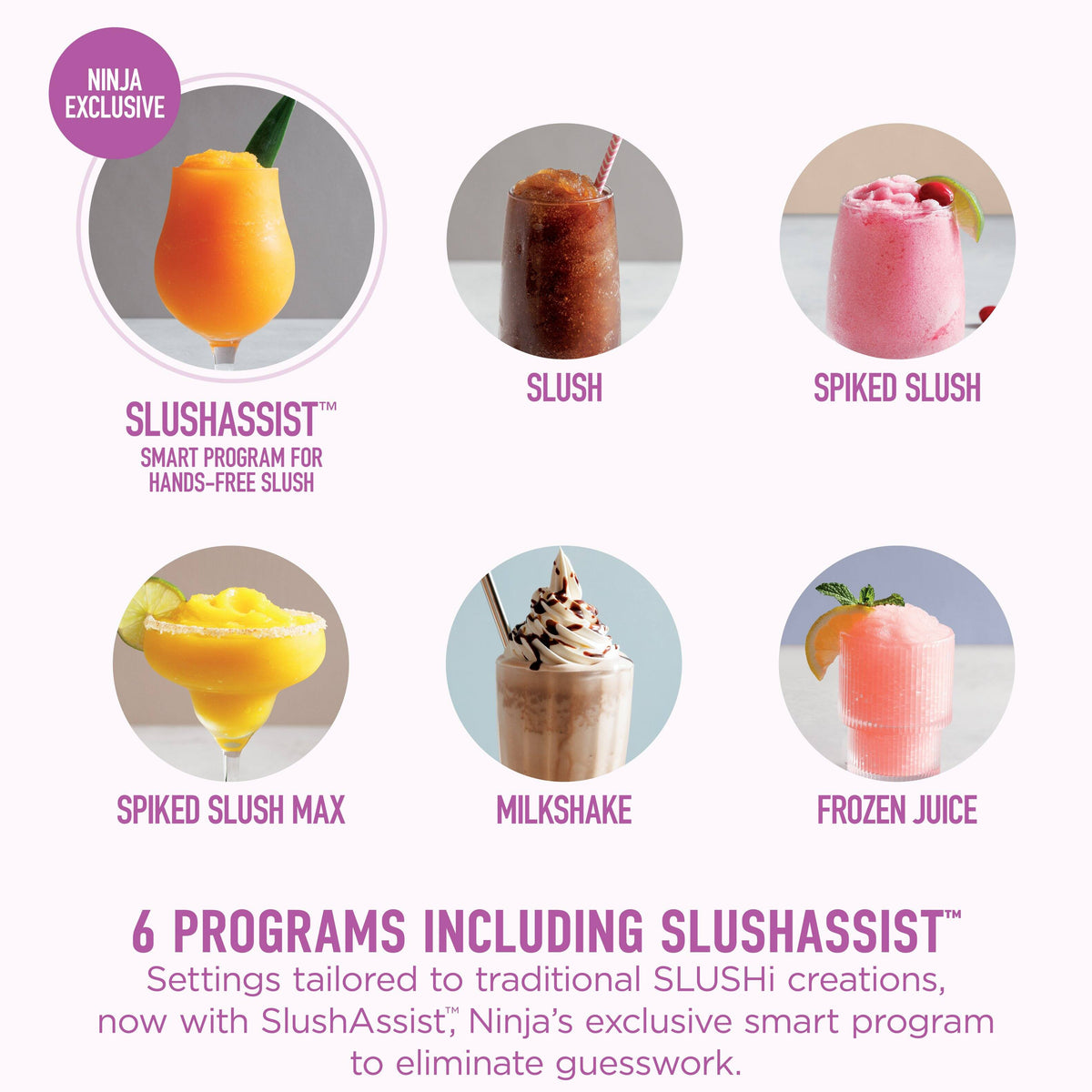 Ninja - SLUSHi XL Slushie Machine - Pink Violet