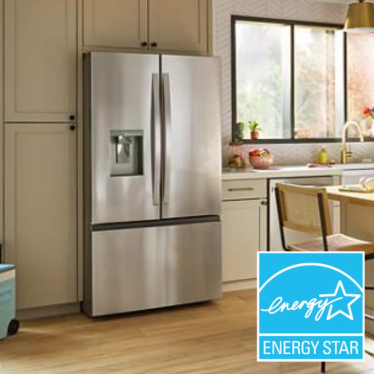 Whirlpool - 36 in. Wide 30 cu. ft. French Door Refrigerator with Dual Ice Makers - Fingerprint-Resistant Stainless Finish