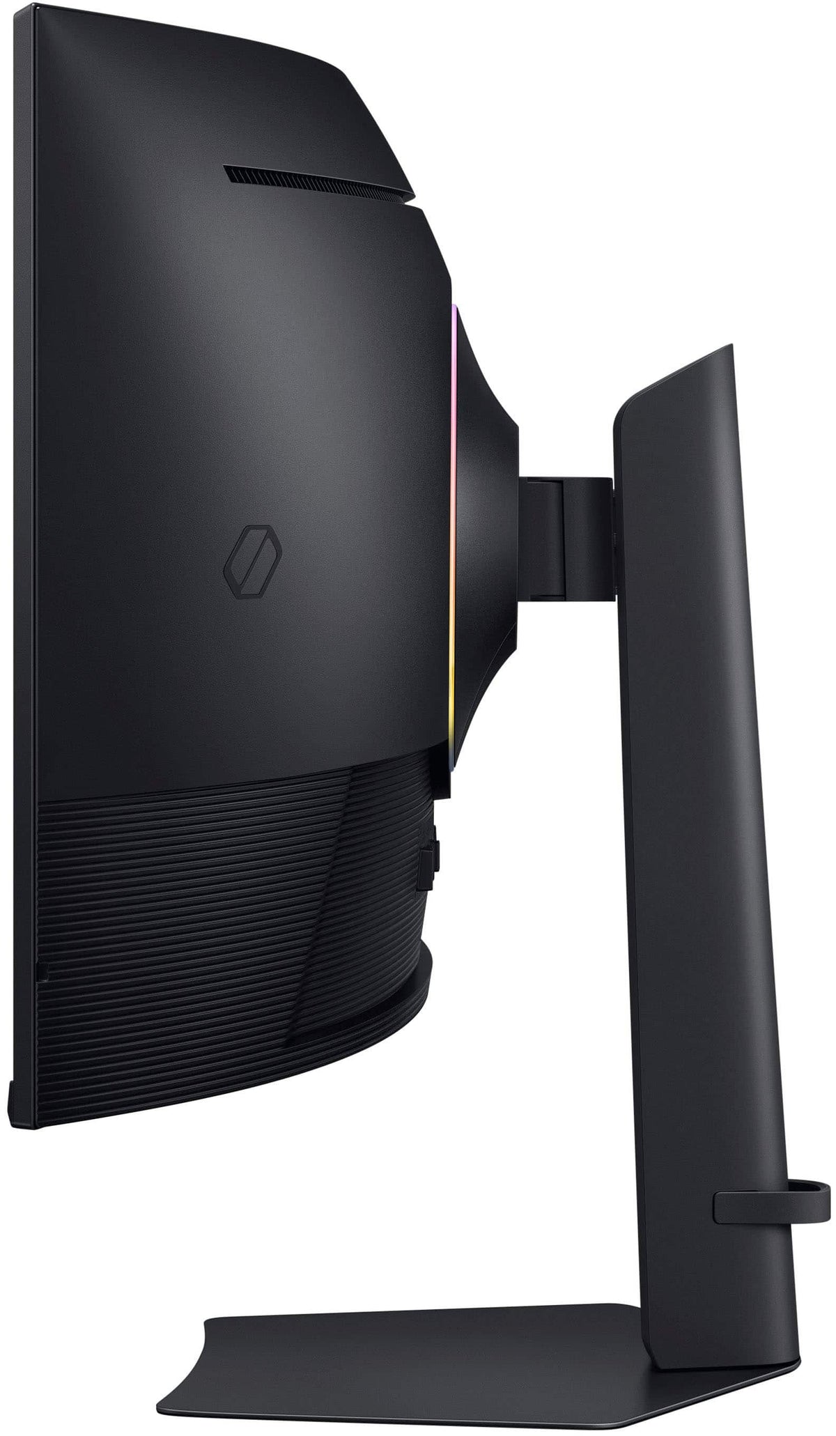 Samsung - 40" Odyssey G75F WUHD 180Hz 1ms AMD FreeSync Prem Pro Curved Gaming Monitor with HDR 600 (DisplayPort, HDMI) - Black