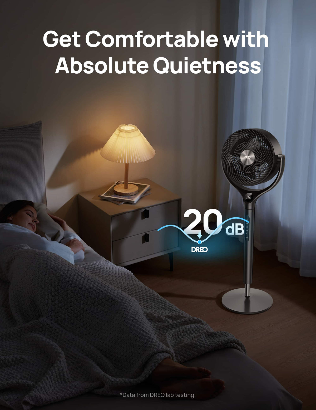 DREO - TurboPoly Fan 362S - Gray