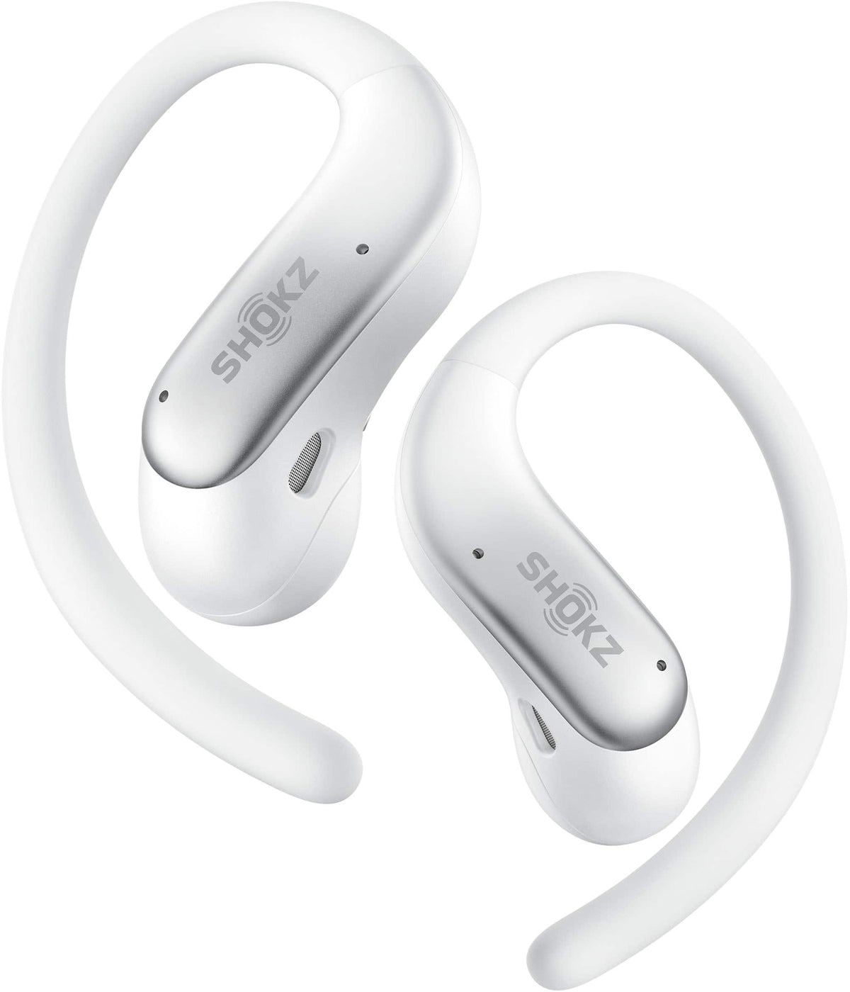 Shokz - OpenFit Air 2 Open-Ear True Wireless Bluetooth Earbuds - White