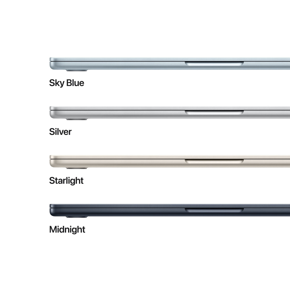 Apple - MacBook Air 13-inch Laptop - M5 chip with 10-core CPU and 10-core GPU - 24GB Memory - 1TB SSD - Starlight