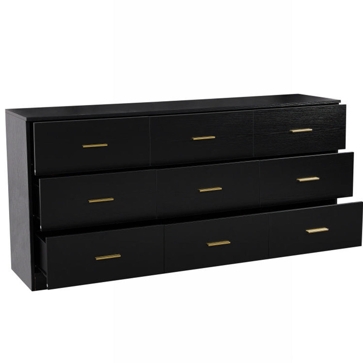 9 Drawer Dresser, Ample Storage For Bedroom