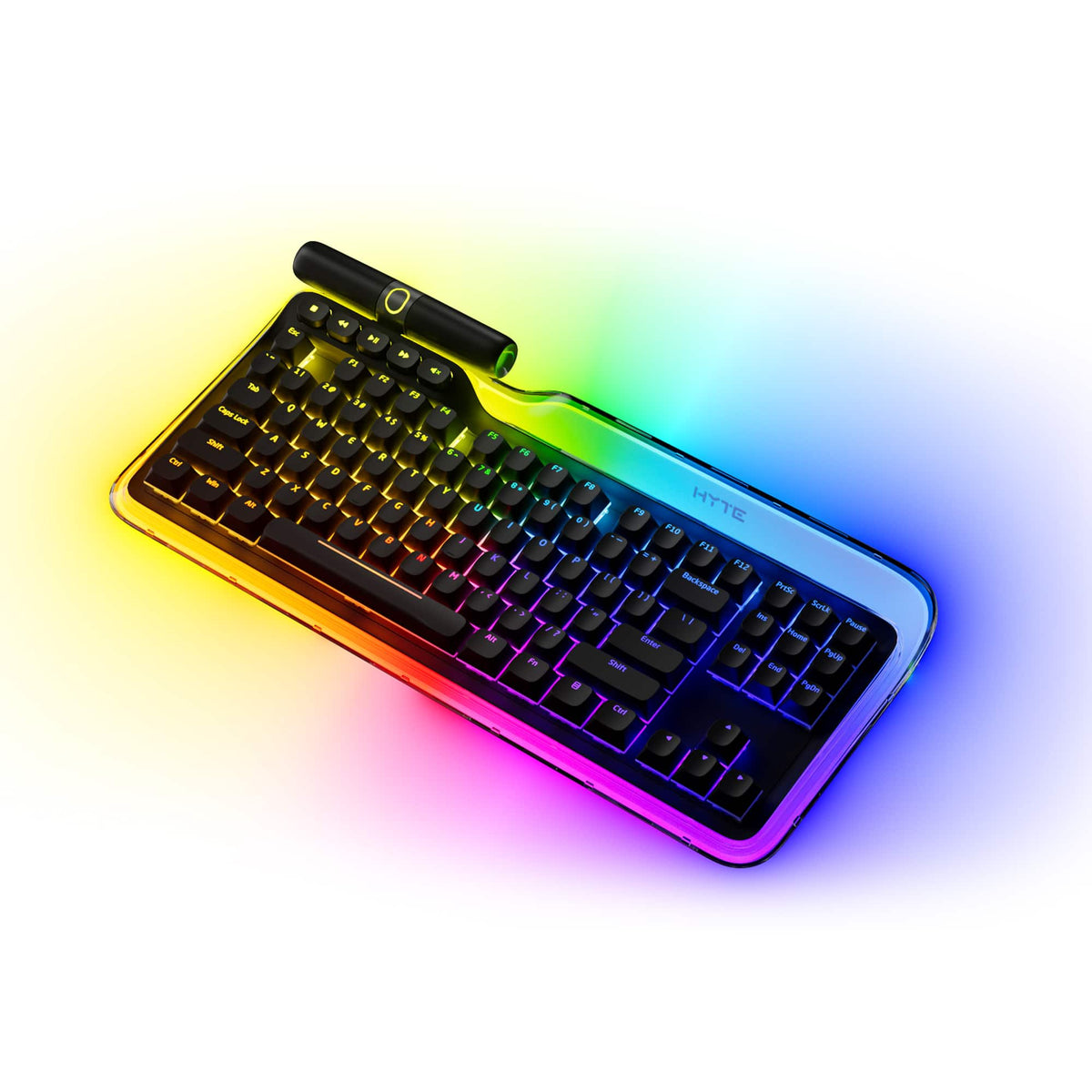HYTE - Keeb TKL - Tenkeyless Wired RGB Mechanical Keyboard - Black