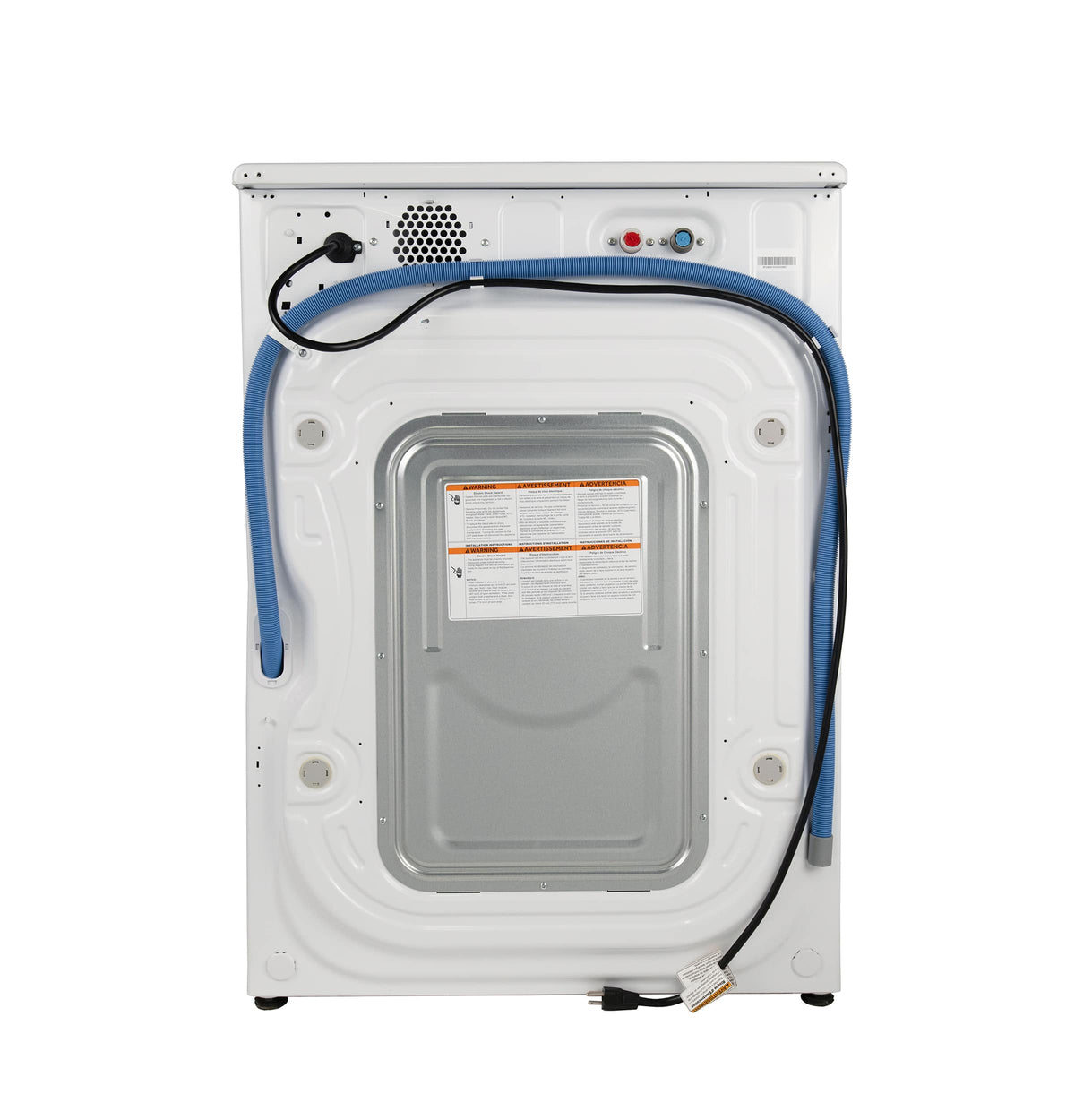GE - 4.6 Cu. Ft. High-Efficiency Stackable Smart Front Load Washer with Microban Antimicrobial Technology - White
