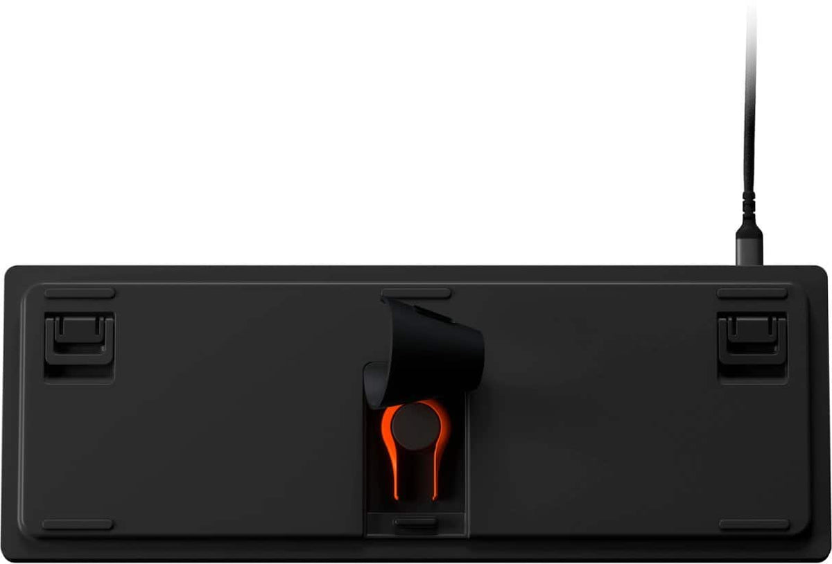 SteelSeries - Apex 9 TKL Wired Optical OptiPoint Adjustable Actuation Switch Gaming Keyboard with Rapid Tap - Black