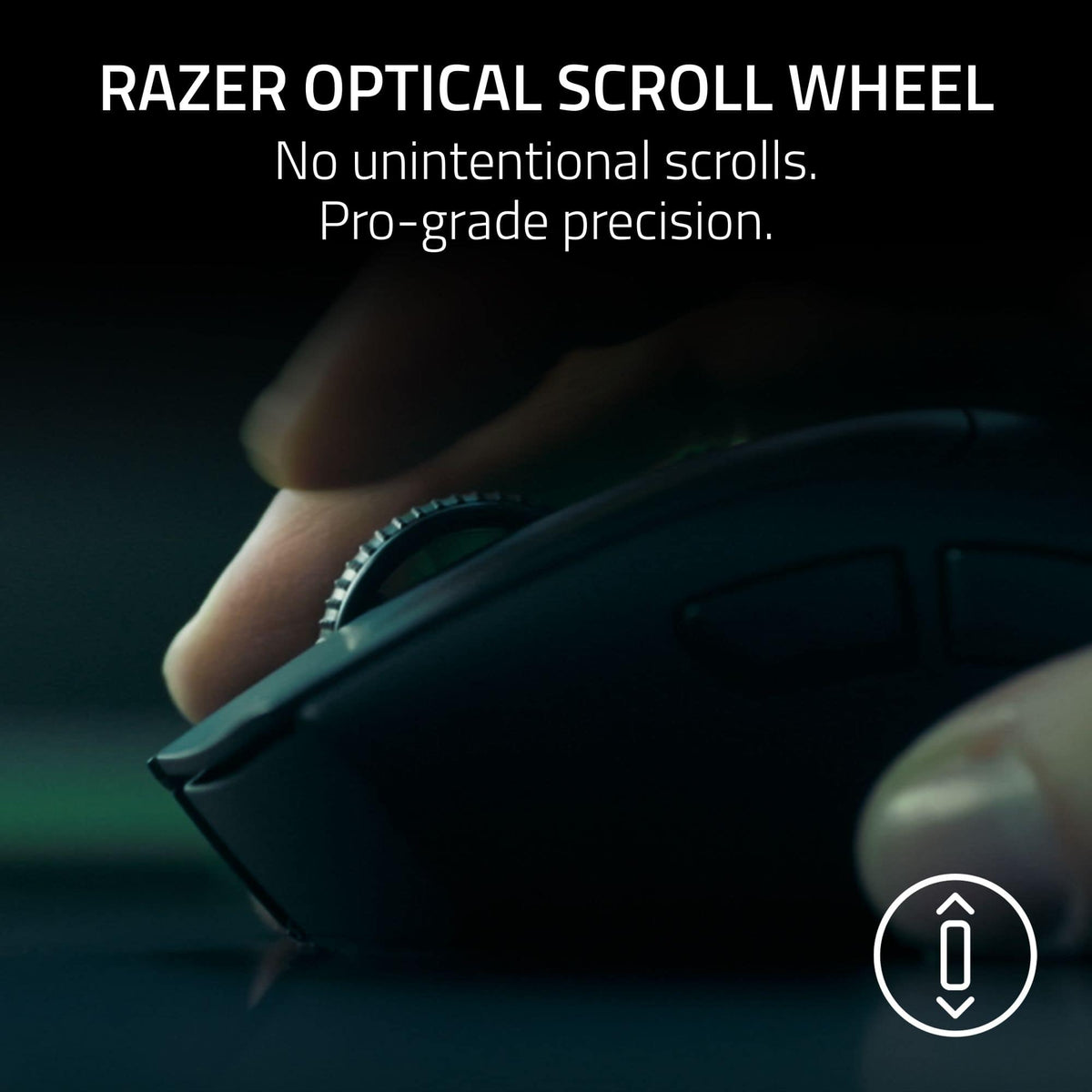 Razer - DeathAdder V4 Pro Lightweight Optical Gaming Mouse with 150 Hour Battery - Wireless - Black