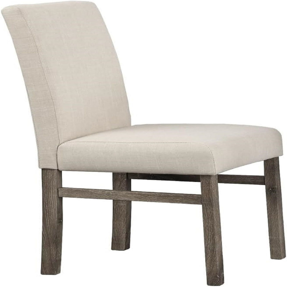 Silla de comedor tapizada de transición para cocina (juego de 2)