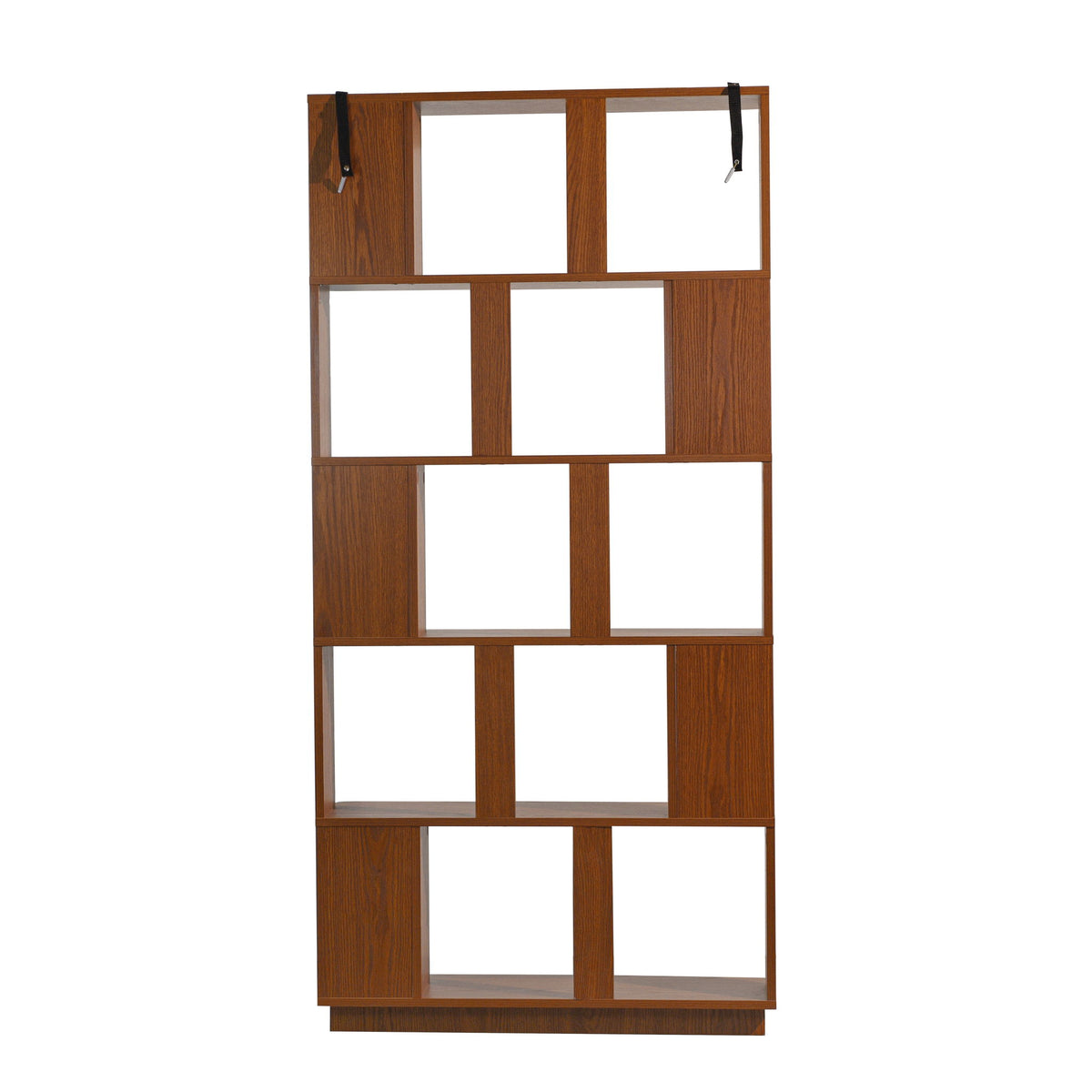 Modern 5 Tier Open Storage Bookcase