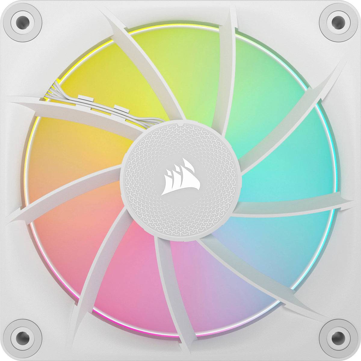 CORSAIR - iCUE LINK LX120 RGB 120mm PWM Single Case Fan Expansion - White