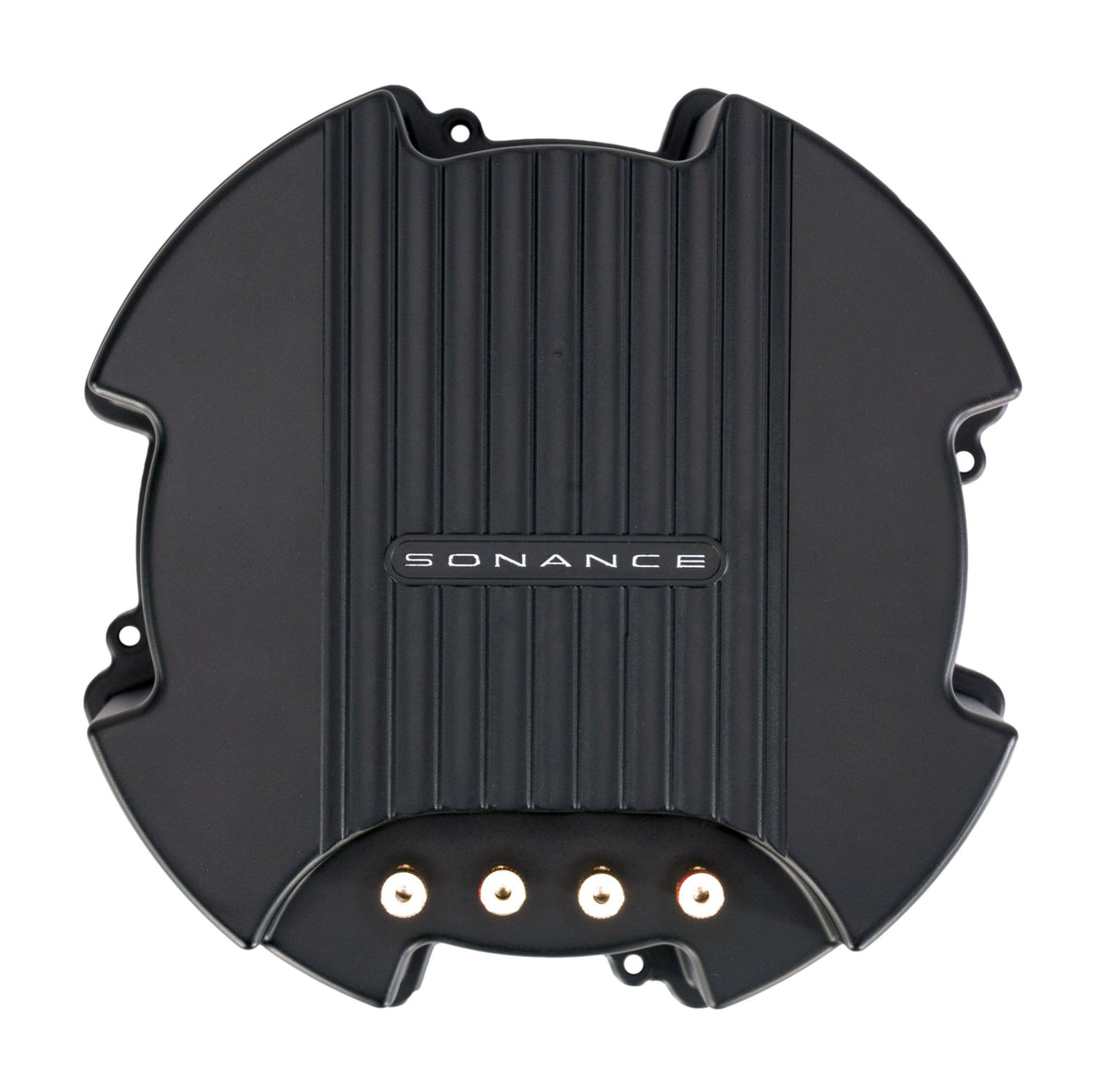 Sonance - MEDIUM ROUND RETRO ENCLOSURE - MAG Series Retrofit Enclosure for 6.5" In Ceiling Speakers (Pair) - Black