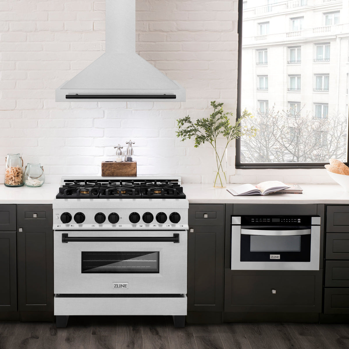 ZLINE Autograph Edition - 36 inches - Externally Vented - Wall Range Hood - Stainless Steel