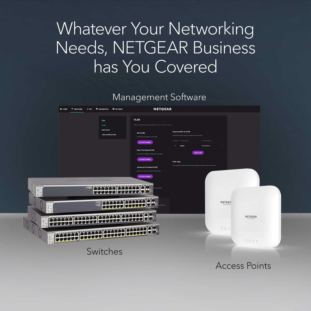 NETGEAR - Plus Series 8-Port Gigabit Ethernet Switch - Gray