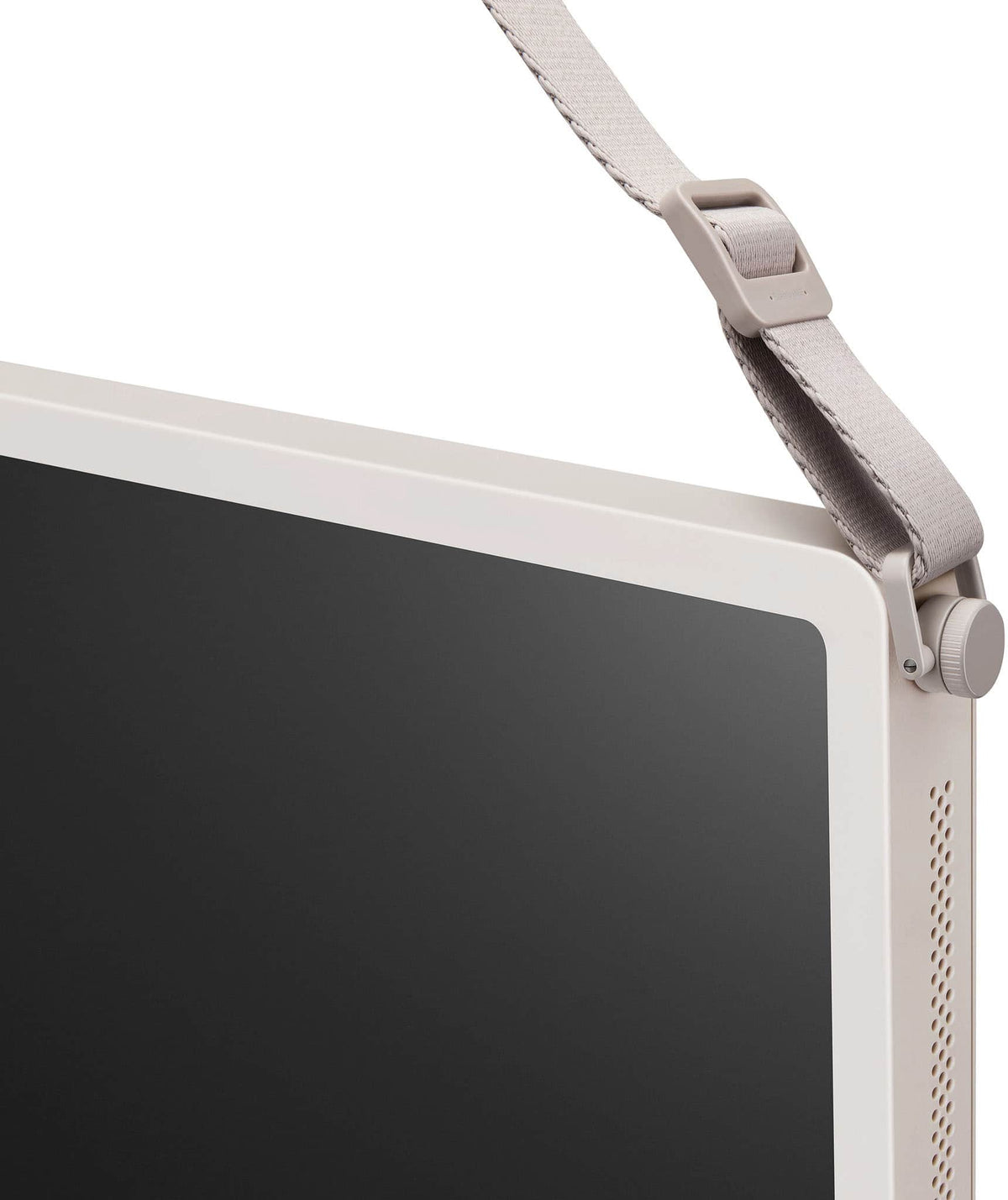 LG - StanbyME 2 Carry Strap & Wall-Mount Holder (2026) - Gray