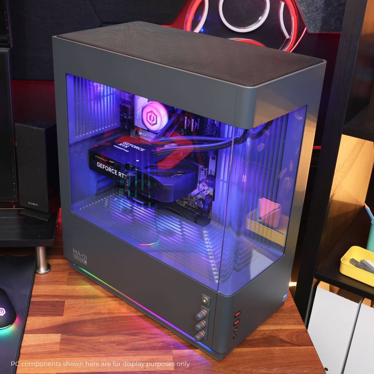 CyberPowerPC - Gaming Desktop - Intel Core Ultra 7 270K Plus - NVIDIA GeForce RTX 5070 12GB - 32GB DDR5 - 2TB PCIe 4.0 SSD Storage - Gray