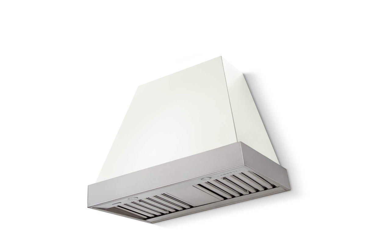 AGA - 36 inches - Externally Vented - Wall Range Hood - White
