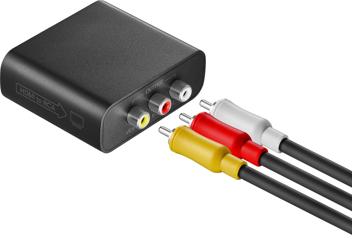Insignia™ - HDMI to RCA Converter - Black