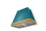 AGA - 36 inches - Externally Vented - Wall Range Hood - Salcombe Blue