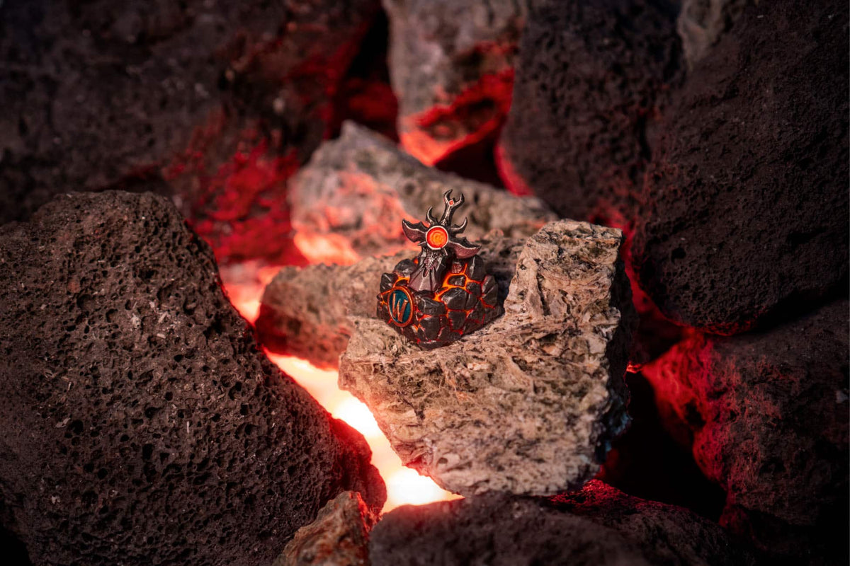SteelSeries - Artisan Keycap World of Warcraft Edition - Lava Red