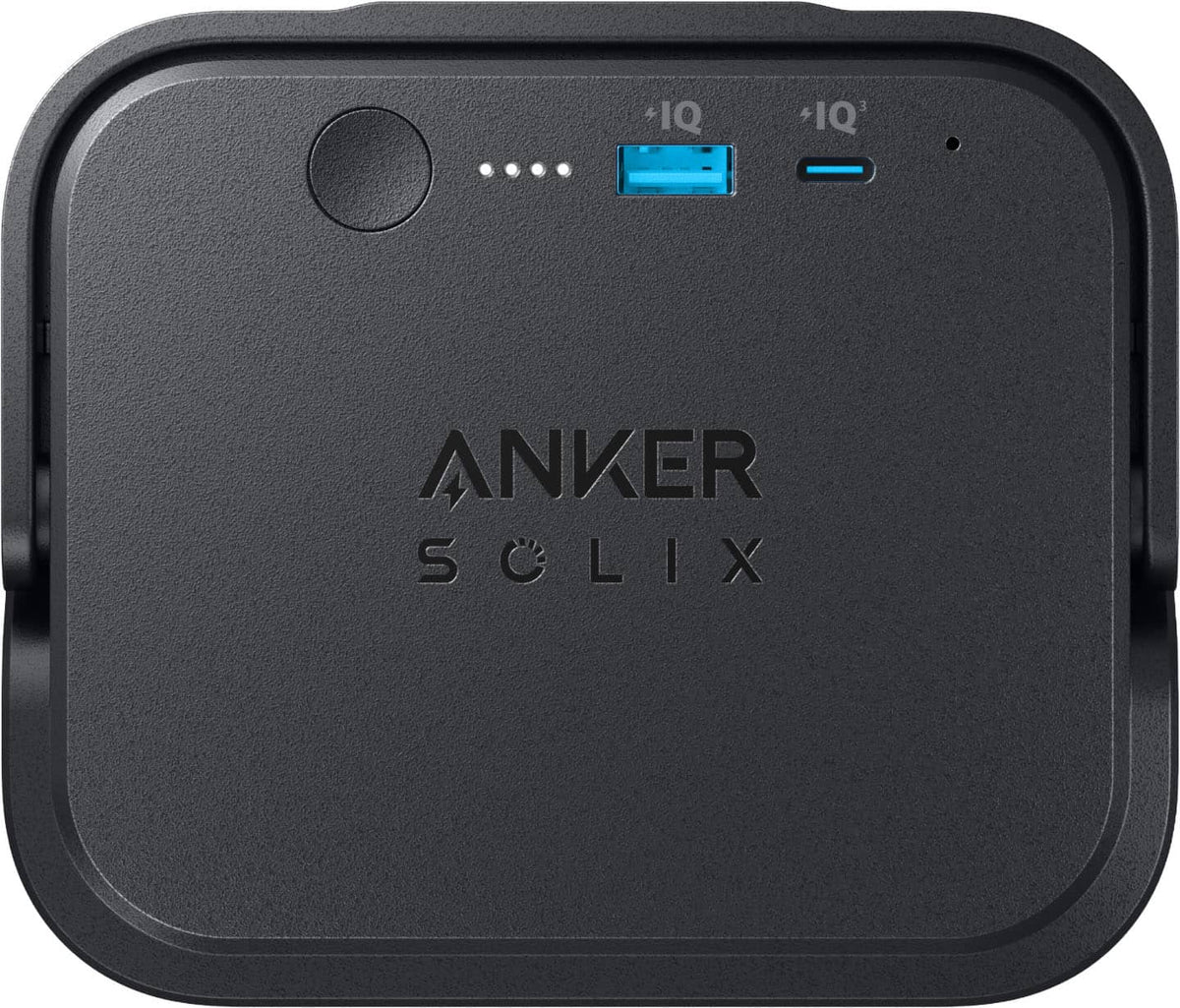 Anker - SOLIX Everfrost 2 Electric Cooler Removable Battery with 288 Wh,Refrigerator & Freezer, Recharged by AC/Car/Solar - Gray