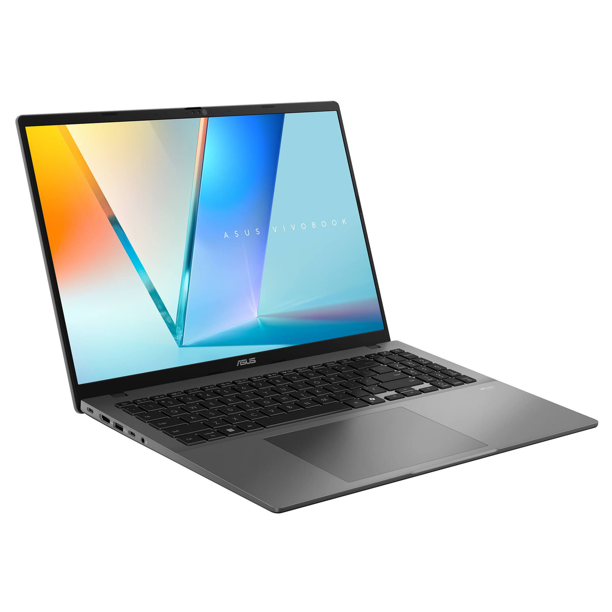 ASUS - Vivobook S16 -16” WUXGA Touch Display - AMD Ryzen AI 7 445 - 32GB RAM - 1TB SSD - Copilot+ PC - Matte Gray