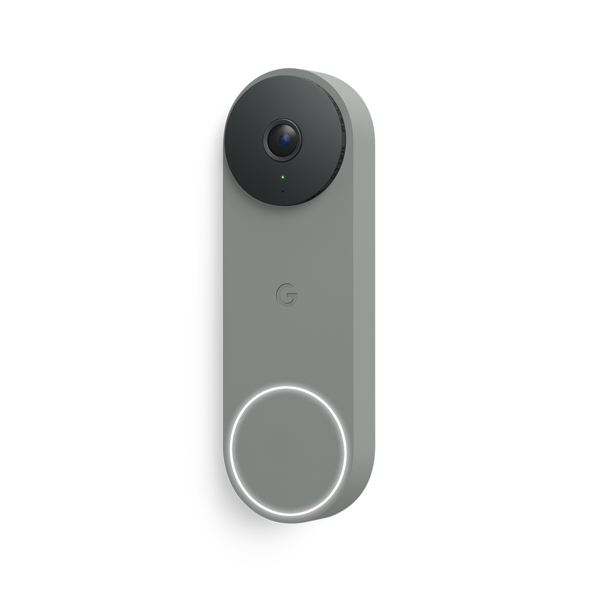 Google - Nest Doorbell (wired, 3rd gen) - Latest Model - 2K Video and Gemini - Hazel