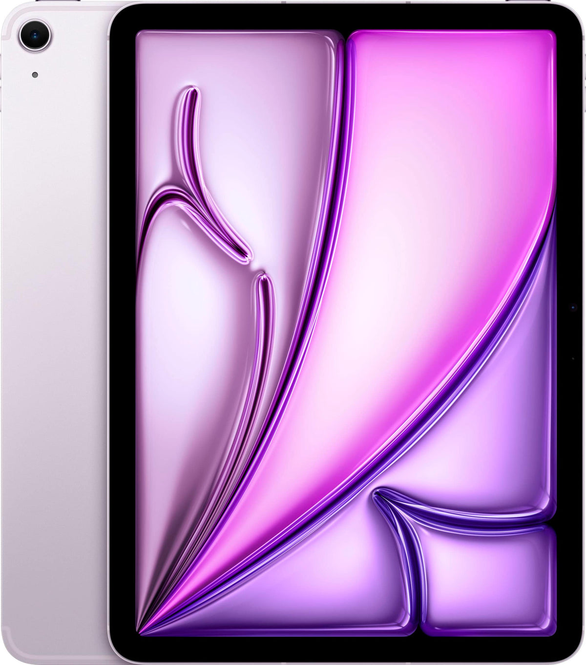Apple - 11-inch iPad Air M3 chip Built for Apple Intelligence Wi-Fi + Cellular 512GB - Purple (Verizon)