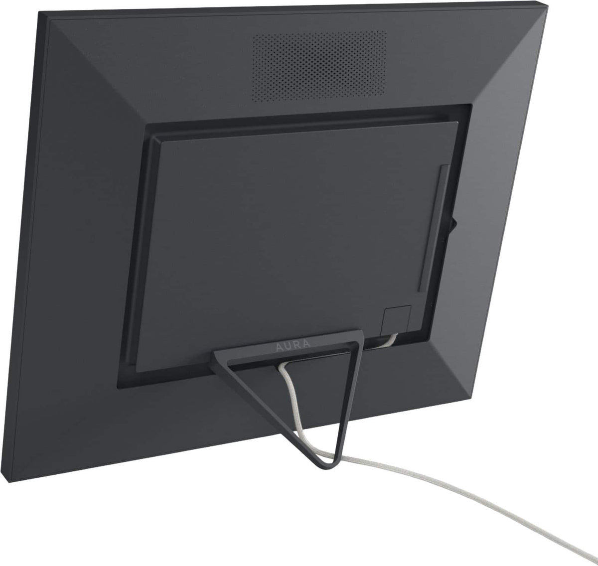 Aura Home - Aura Walden 15" Digital Wifi Photo Frame-Carbon with Paper Mat - Carbon (Dark)