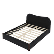 Base de cama tapizada con plataforma Comfort