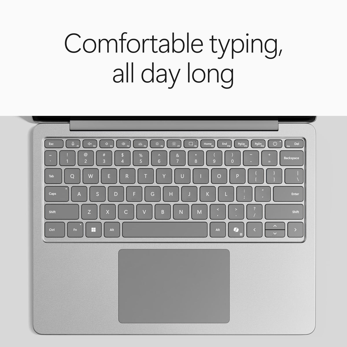 Microsoft - Surface Laptop - 13" 2K Touchscreen - Snapdragon X2 Plus (6 Core) 2026 - 16GB - 256GB UFS - Platinum