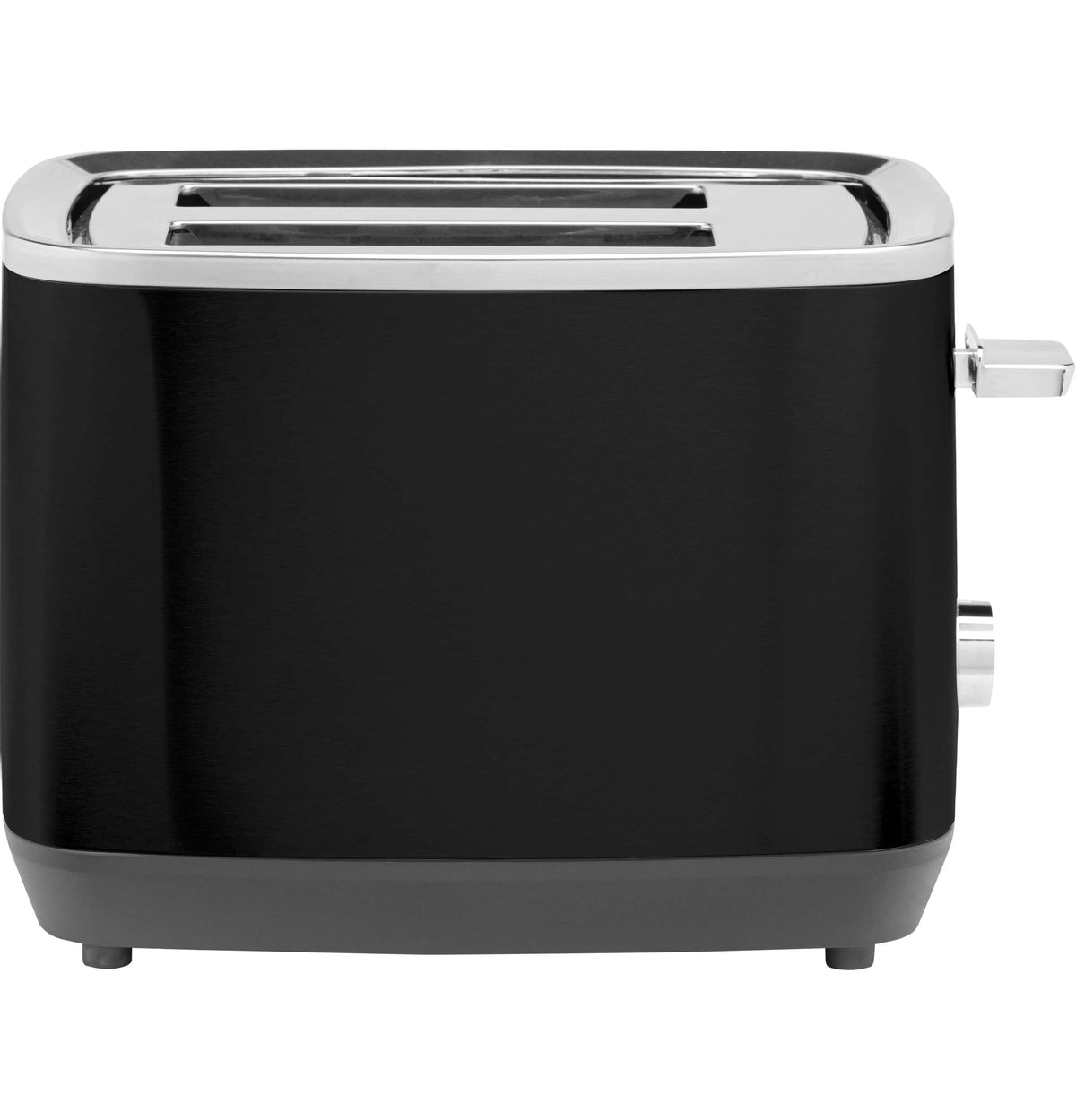 GE - 2-Slice Toaster with 7 Shade Settings and Extra Wide Slots - Onyx Black