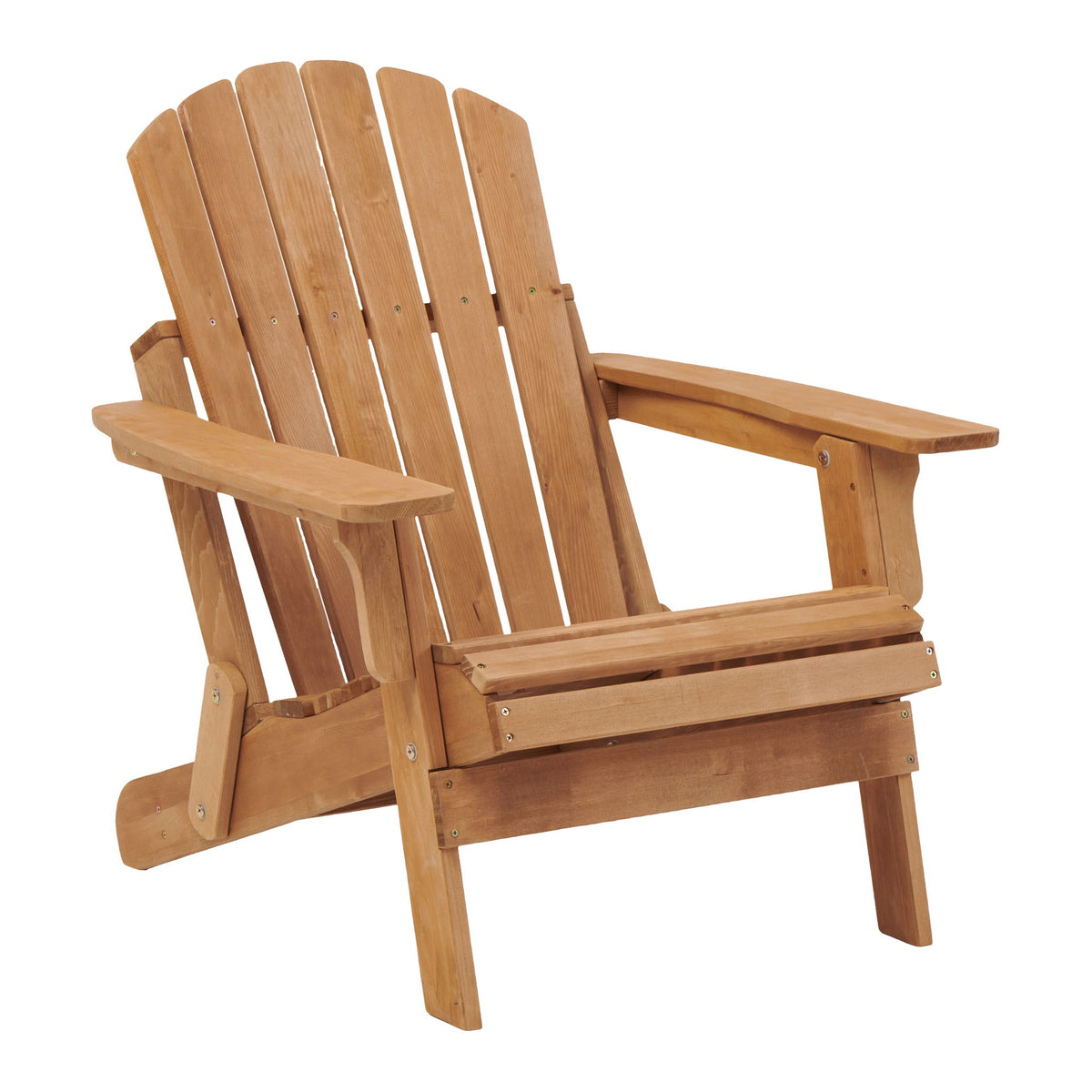 Sillón de jardín Adirondack plegable de gran tamaño, Silla de patio para jardín