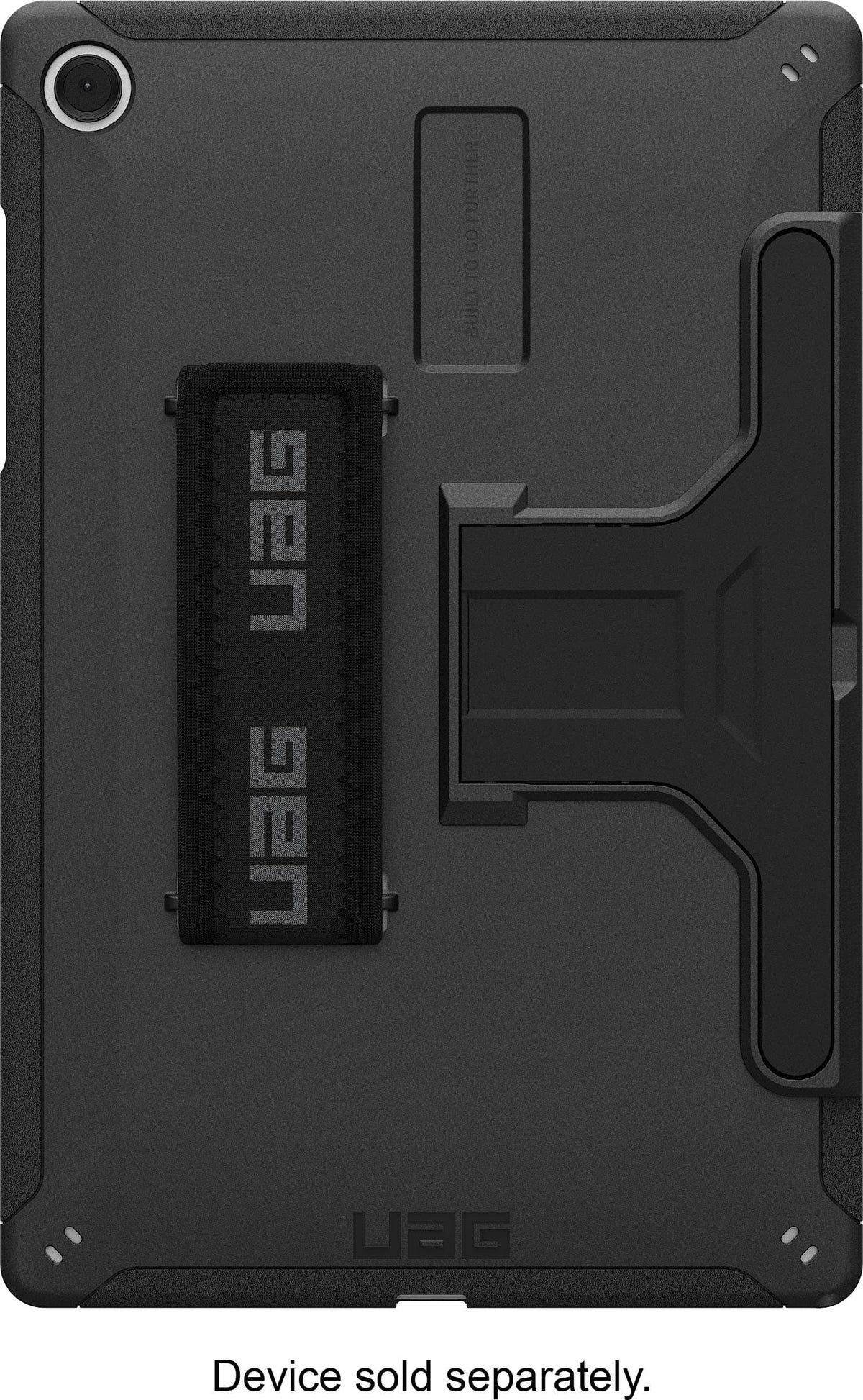UAG - Scout Hand Stap with Kickstand for Samsung Galaxy Tab A11+/A9+ - Black