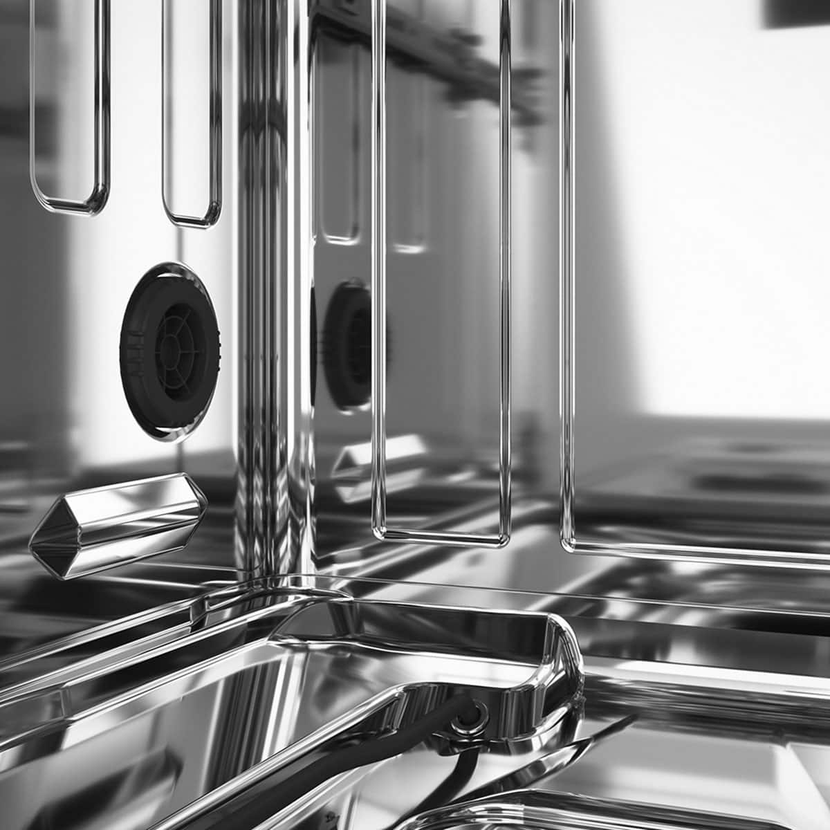 KitchenAid - 24 inch Front Control Built-In Tub Dishwasher with Third Level Utensil Rack and 47 dBA - Stainless Steel
