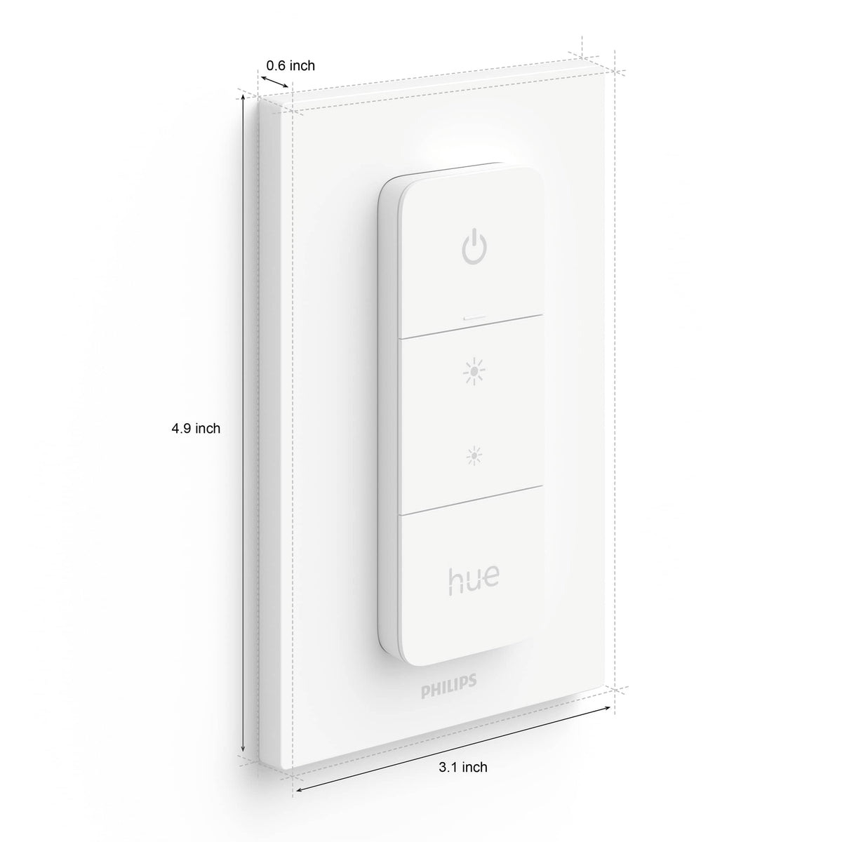 Philips - Hue Dimmer Switch - White