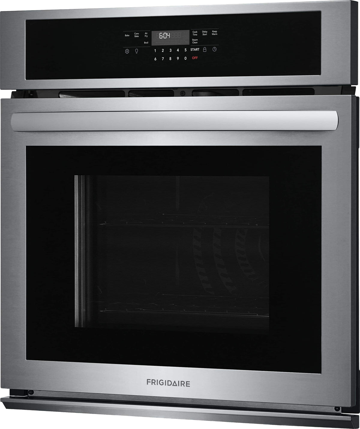Frigidaire - 27" Single Wall Oven with Air Fry - Stainless Steel