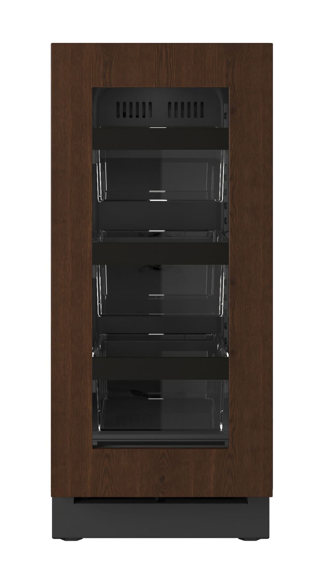 U-Line - 15"W. 2.8 Cu.Ft. Built-In Compact Refrigerator - Panel Ready Frame/Glass - Integrated Frame