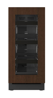 U-Line - 15"W. 2.8 Cu.Ft. Built-In Compact Refrigerator - Panel Ready Frame/Glass - Integrated Frame