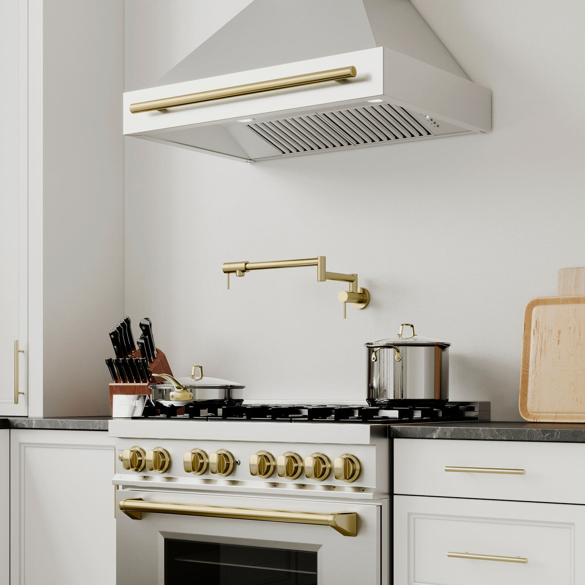 ZLINE Autograph Edition - 36 inches - Externally Vented - Wall Range Hood - Stainless Steel