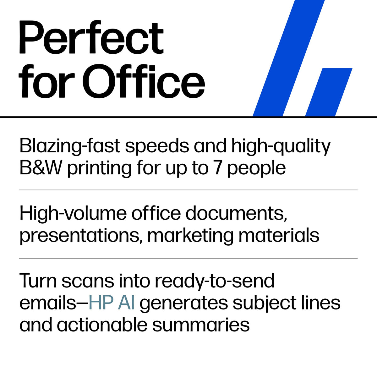 HP - LaserJet Pro MFP 3101sdw Wireless AI-Enabled Black-and-White All-in-One Laser Printer - White