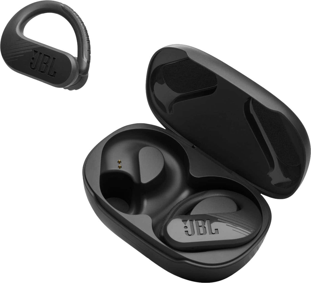 JBL - Endurance Peak 3 Dust and Waterproof True Wireless Active Earbuds - 2023 - Black