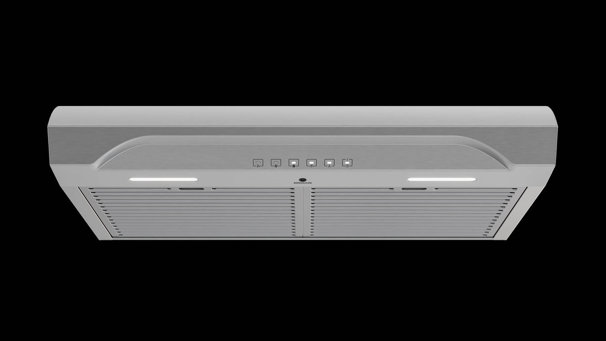 Broan - 30 inches - Convertible - Under cabinet Range Hood - Stainless Steel