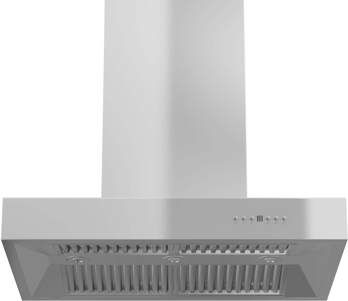 ZLINE - 36 inches - Externally Vented - Island Range Hood - Stainless Steel