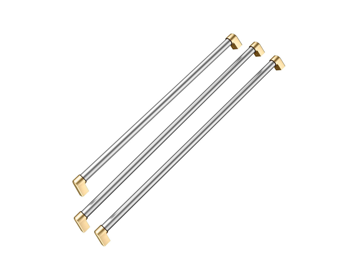 Bertazzoni - 36" Master Series Refrigerator Accessory - Stainless Steel/Gold