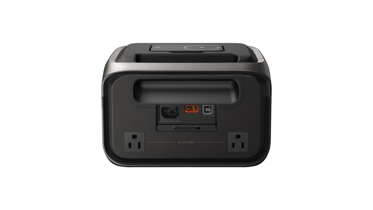 EcoFlow - River 3 Plus (Wireless) Portable Power Station (286 Wh Capacity) - Black