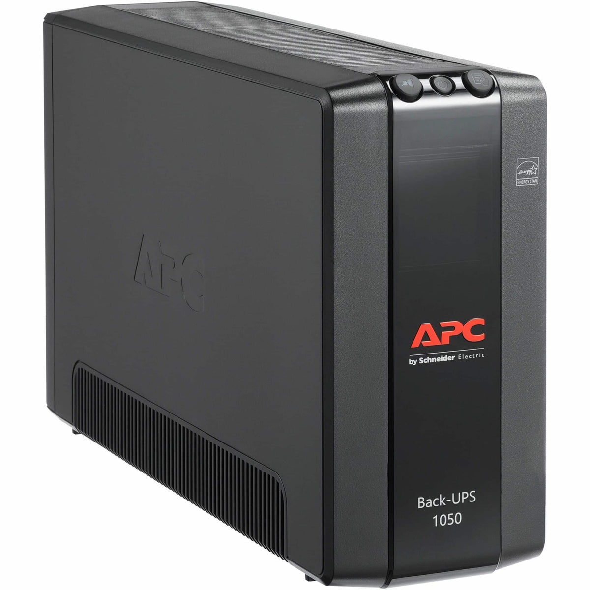 APC - UPS Battery Backup Pro, 1050VA/600W, Tower, 8 Outlets, LCD Display - Black