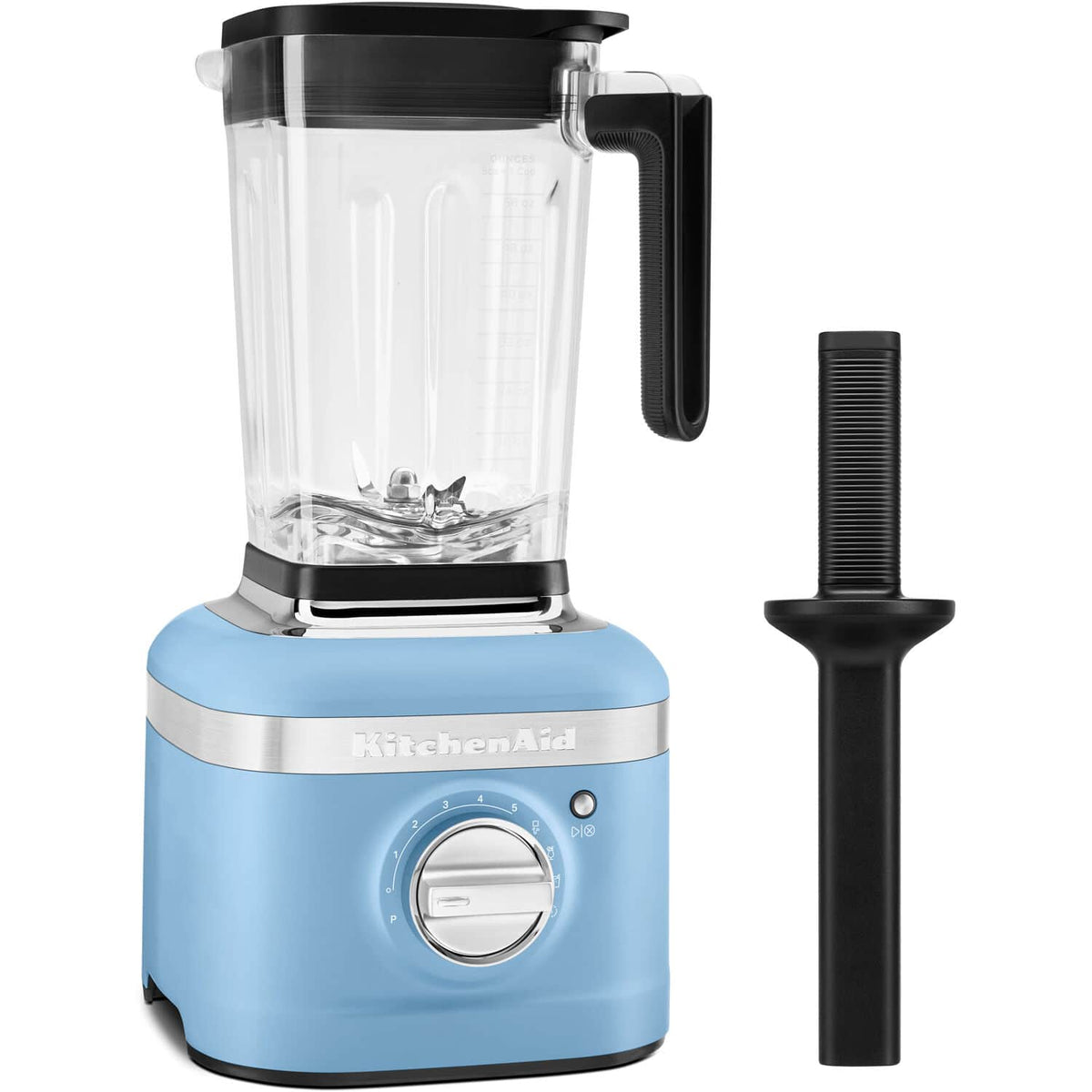 KitchenAid - K400 1200W 56 oz. Variable 5-Speed BPA-Free Blender with Tamper - Blue Velvet