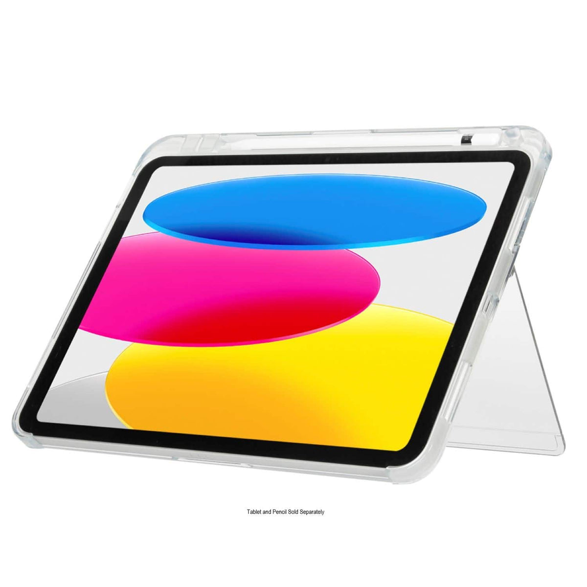 Targus - Click-In Case + Kickstand for iPad 11"(A16) and iPad 10.9"(10th gen.) - Clear