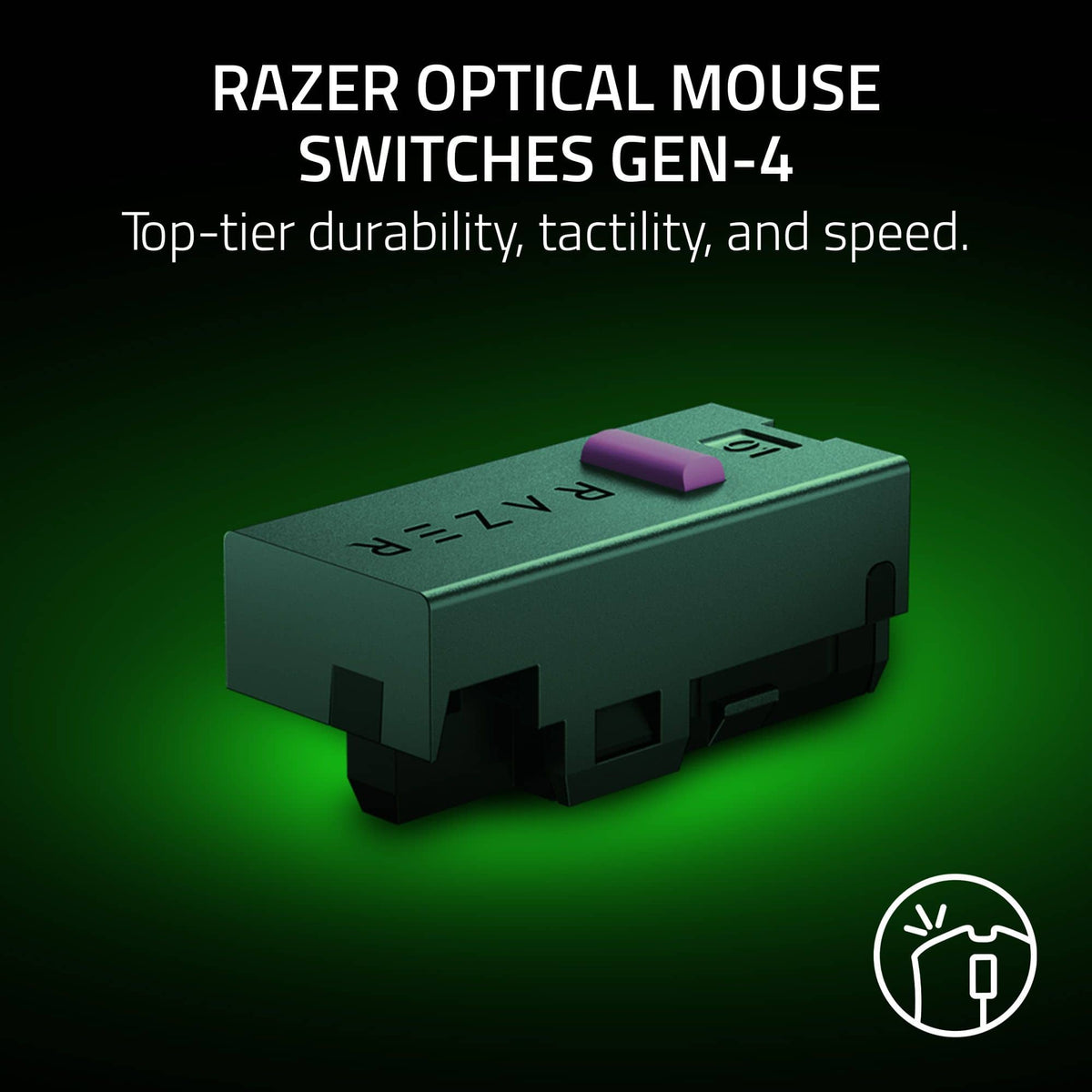 Razer - DeathAdder V4 Pro Lightweight Optical Gaming Mouse with 150 Hour Battery - Wireless - Black